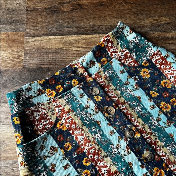 Amy Byer Fall Corduroy Skirt - Picture 3 of 5